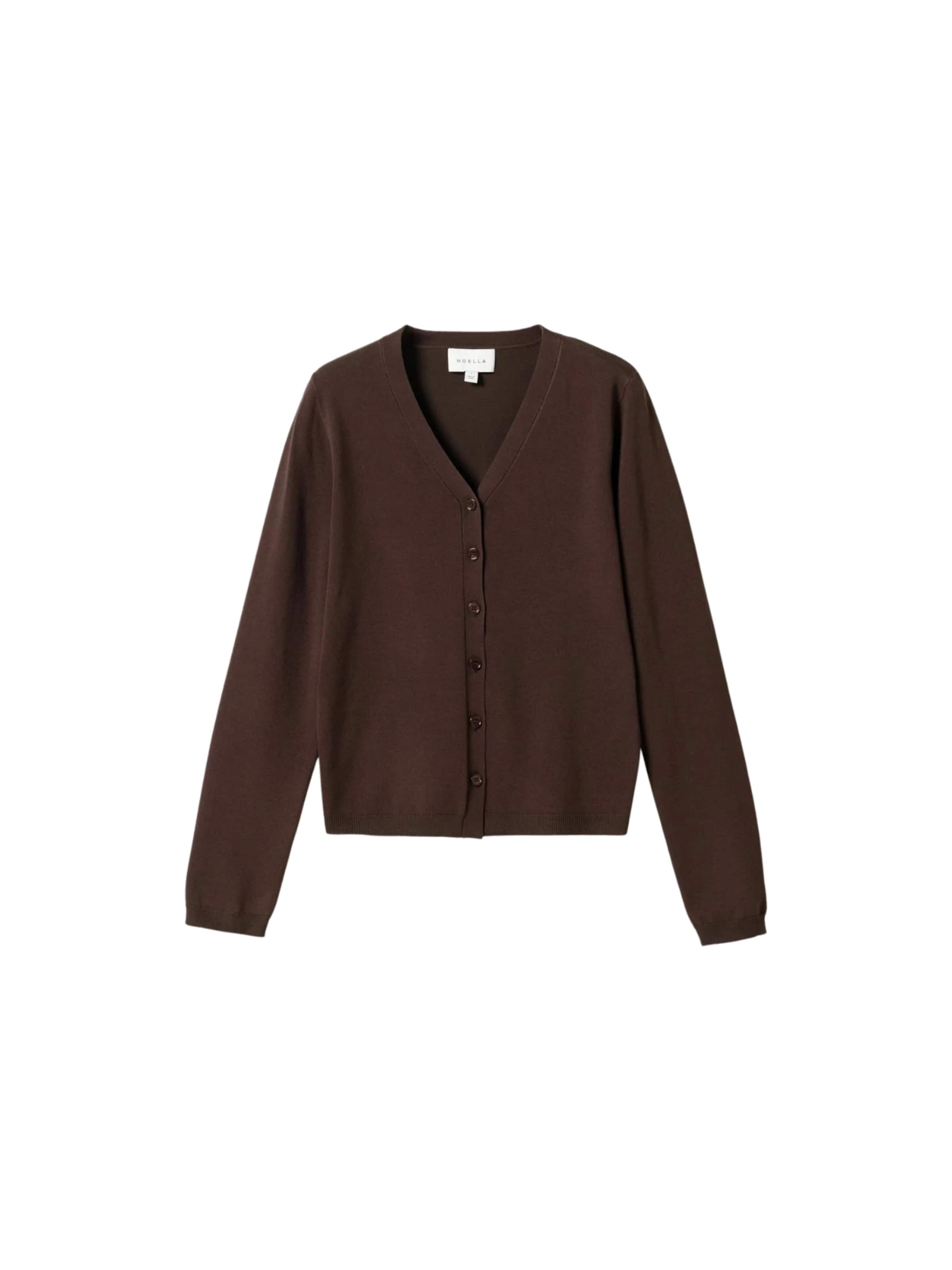 Noella Neulepaita ' N-Marg Knit Cardigan ' värissä ruskea: etupuoli