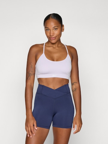 Bustino Reggiseno sportivo 'KENDAL' di Reebok in lilla: frontale