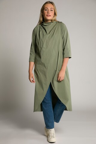 Ulla Popken Blouse in Groen: voorkant