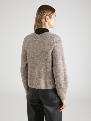 Lindex Gebreid vest 'Mandy' in Bruin