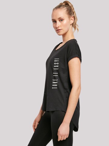 F4NT4STIC Shirt 'Take It Easy' in Black