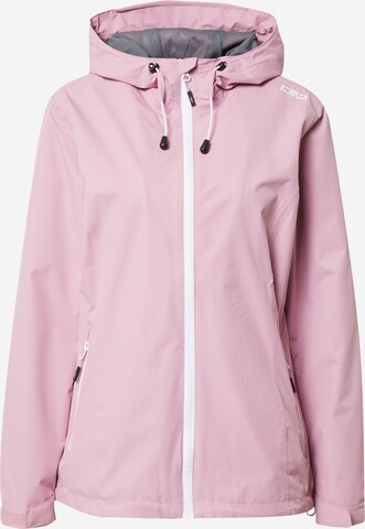 Veste outdoor CMP en rose : devant