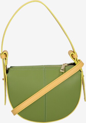 Borsa a spalla di Gave Lux in verde: frontale