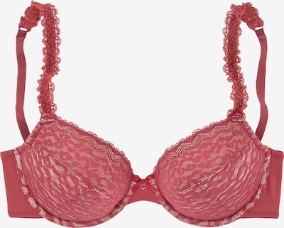 LASCANA Soutien-gorge en beige / rouge, Vue avec produit