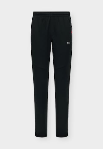UNDER ARMOUR - Tapered Pantalón deportivo en negro: frente