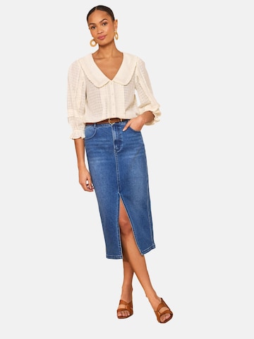 love & roses Blúz - fehér: elől