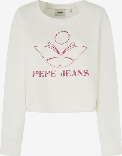 Pepe Jeans Sweatshirt 'LORELAI' i grenadine / vit, Produktvy