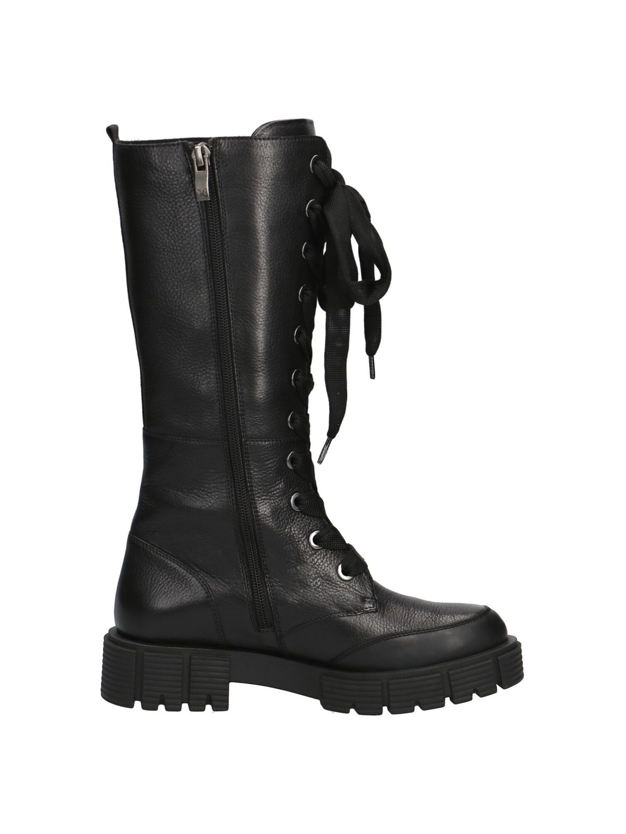 CAPRICE - Bota com atacadores em preto