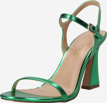 Madden Girl Strap Sandals 'DISCCO' in Green: front