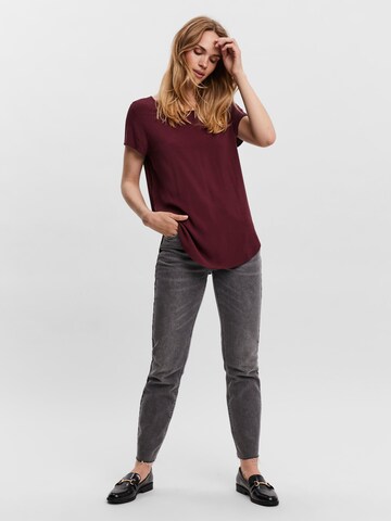 VERO MODA Shirt 'Becca' in Red