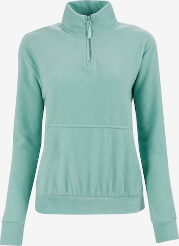 LELA Fleece Jacket in Green: front