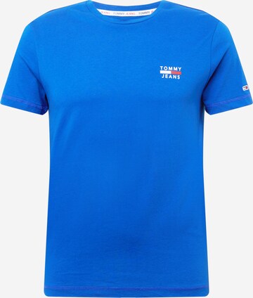 T-Shirt Tommy Jeans en bleu : devant