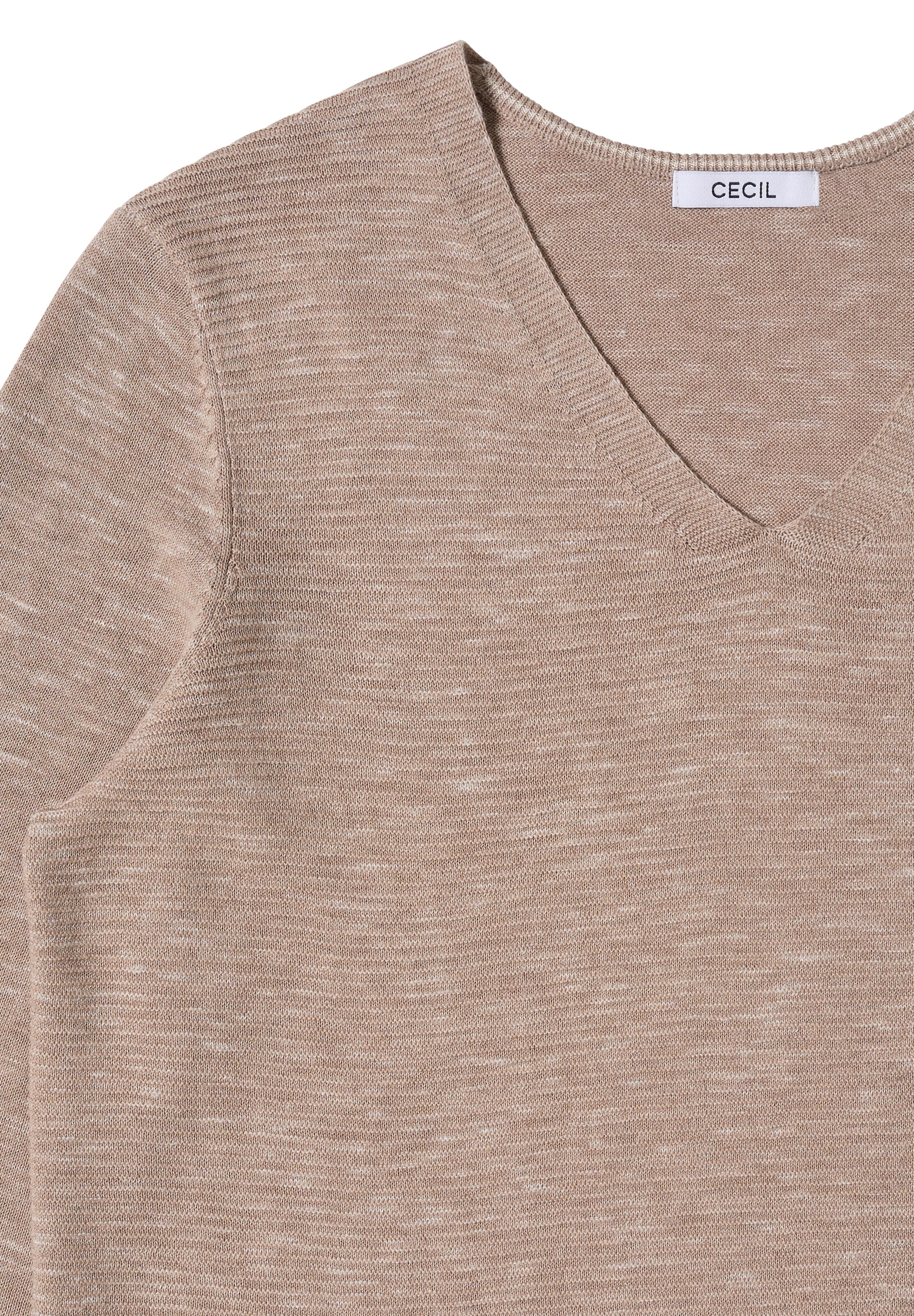 STREET ONE Pullover in Beige