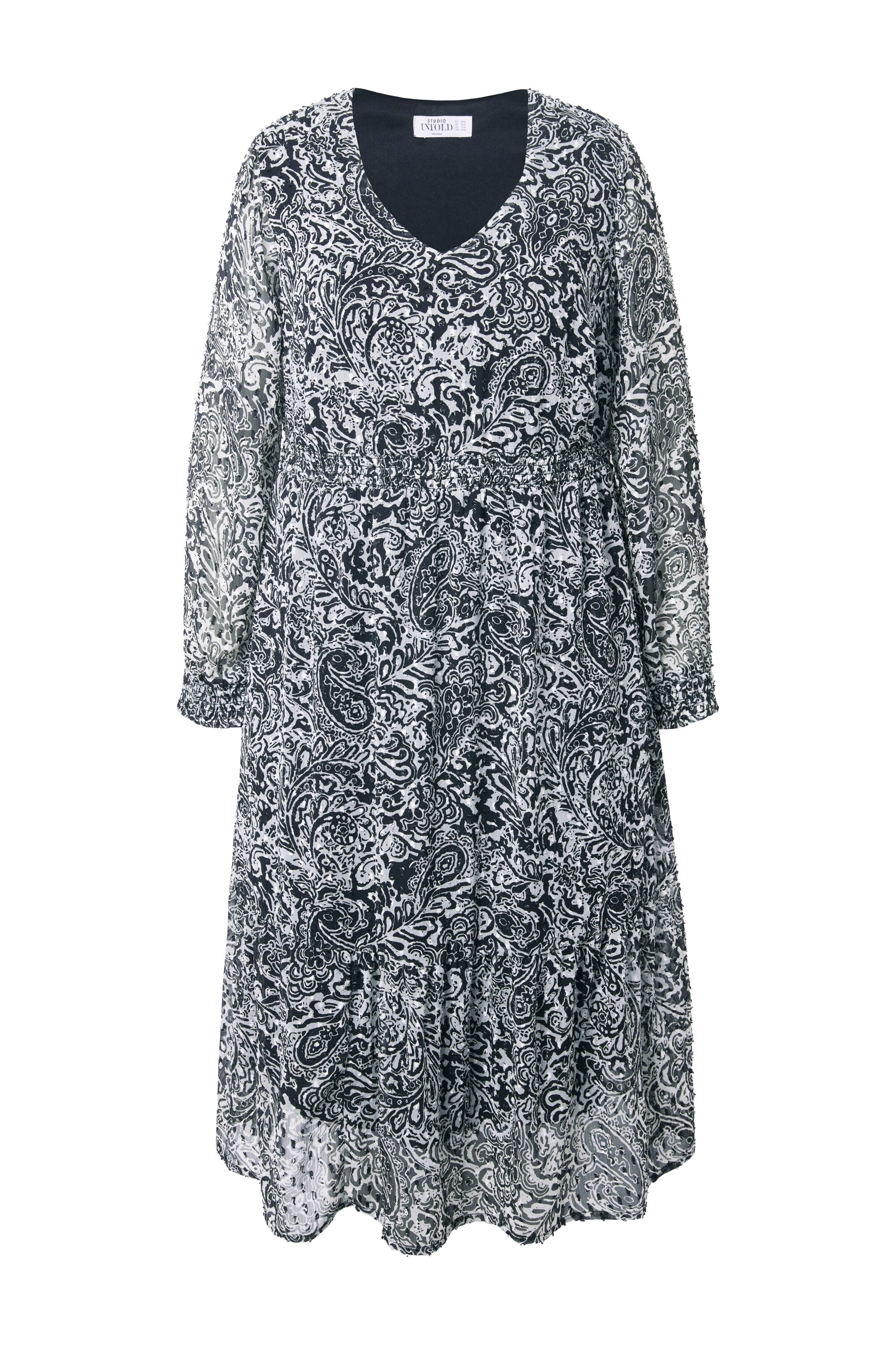 Studio Untold Kleid in Schwarz: Vorderseite