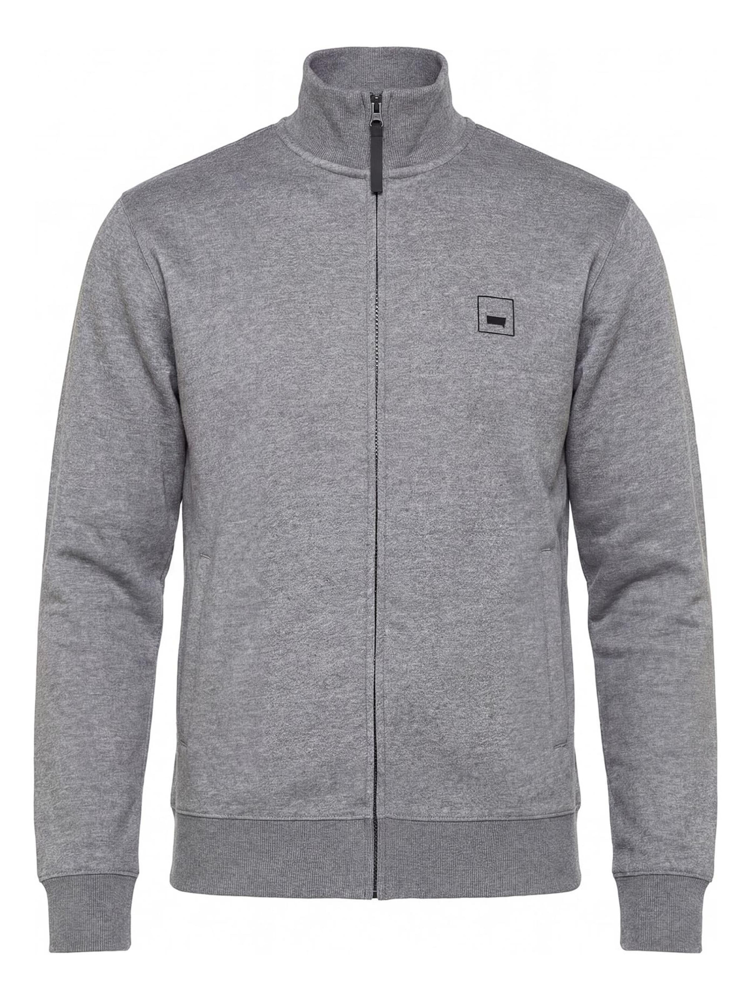 Carrera Jeans Sweatshirt 'Full Zip' in Grey