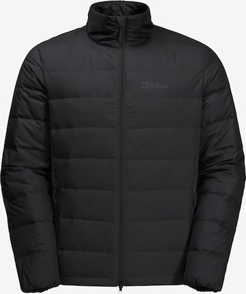 JACK WOLFSKIN Outdoor jacket 'ATHER' in Black: front