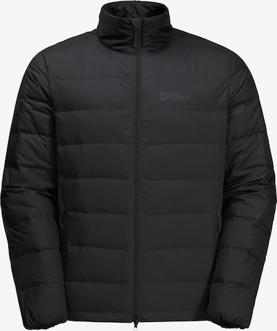 JACK WOLFSKIN Outdoor jacket 'ATHER' in Grey / Black, Item view
