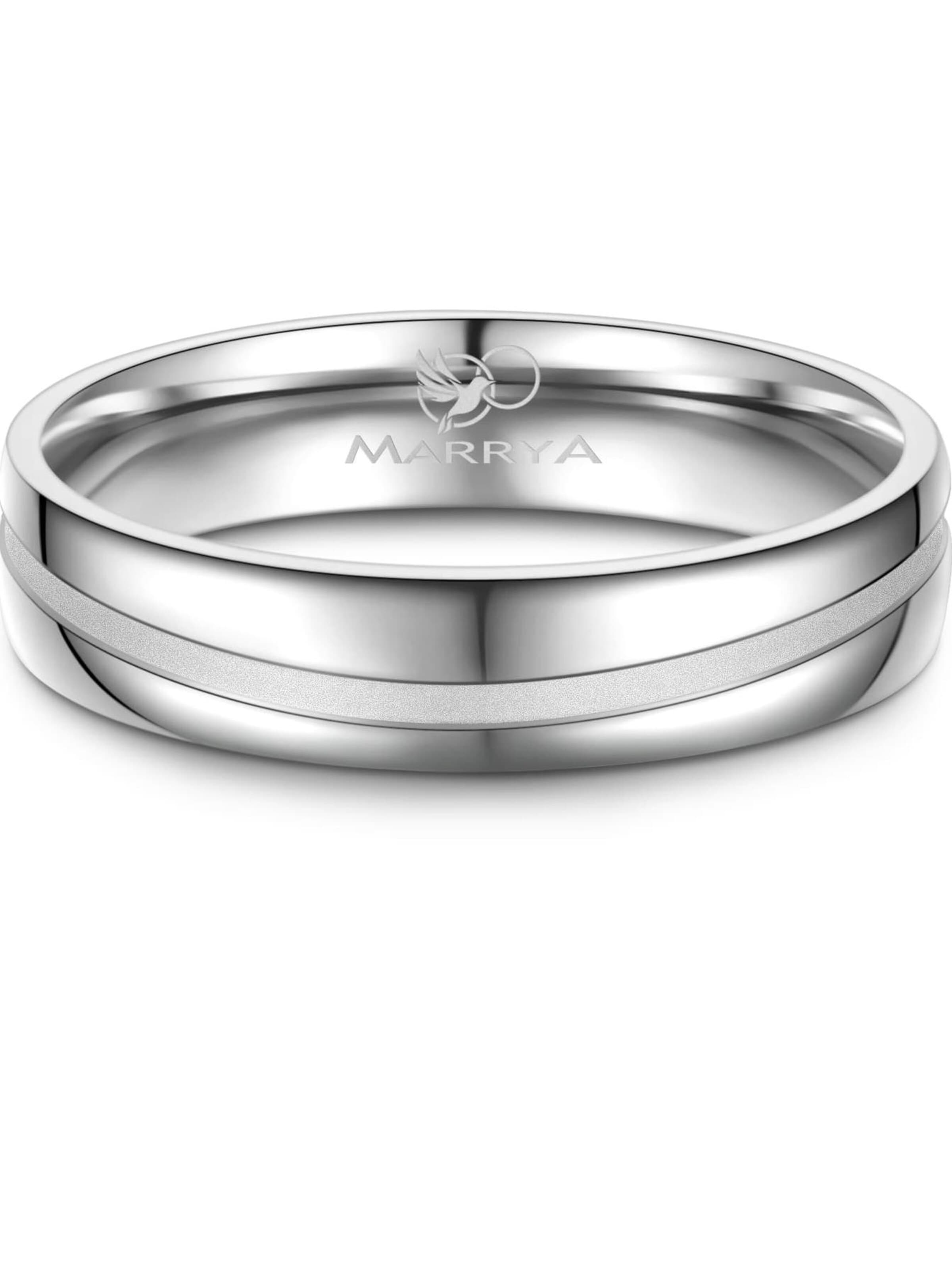 Anello 'MARRYA SI-19 Ehering aus Silber' di MARRYA in argento