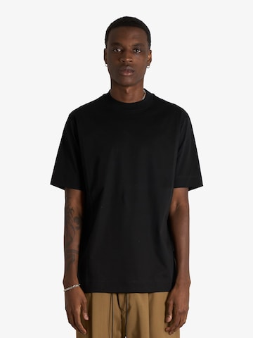 T-Shirt Yes London en noir : devant