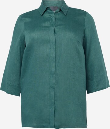 Camicia da donna 'FELICIT' di Persona by Marina Rinaldi in verde: frontale