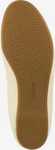 GABOR Ballet Flats in Beige