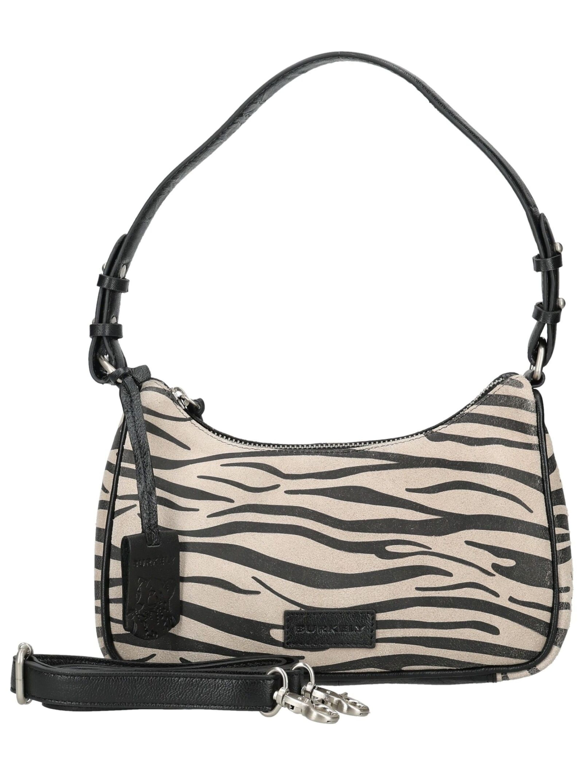Burkely Schultertasche in Schwarz: Vorderseite