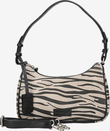 Burkely Schultertasche in Schwarz: Vorderseite