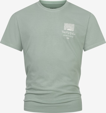 INDICODE JEANS Shirt 'Blank' in Green: front