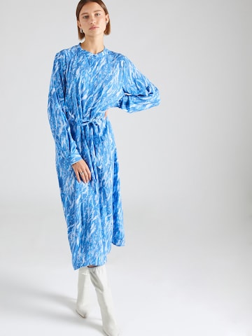 Robe-chemise 'Mikala' Soft Rebels en bleu : devant