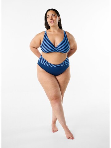 Swim by Zizzi Bikinibroek 'Stina' in Blauw