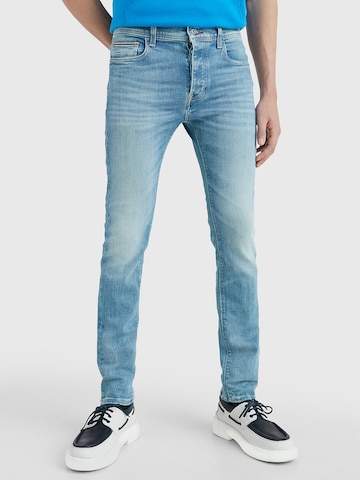 TOMMY HILFIGER Slimfit Jeans 'Bleecker' in Blauw: voorkant