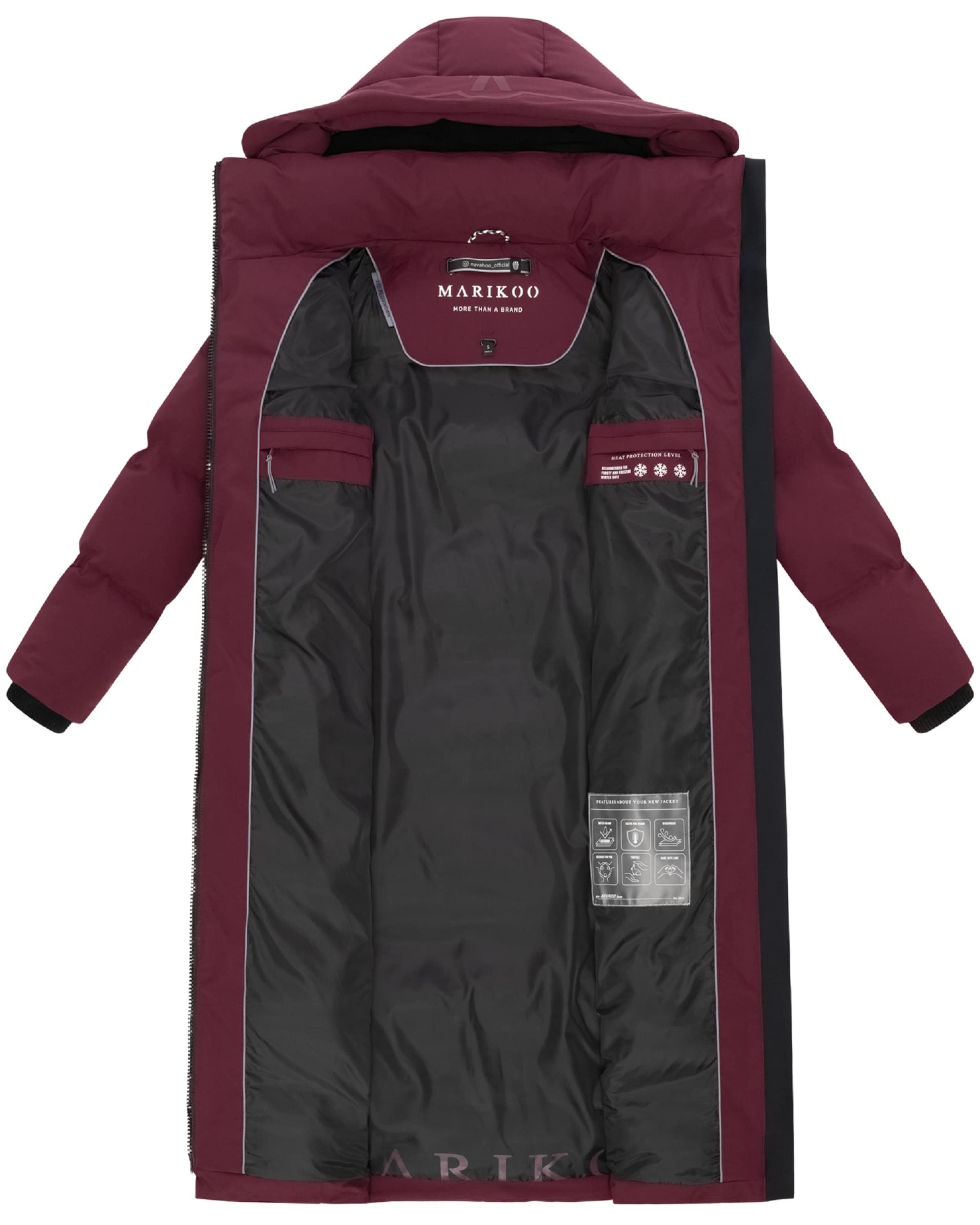 MARIKOO Raincoat 'Tikoraa 16' in Red