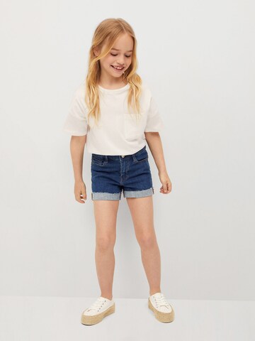 Regular Jean 'CHIP' MANGO KIDS en bleu