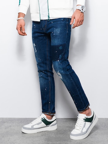 Regular Jean 'P1063' Ombre en bleu