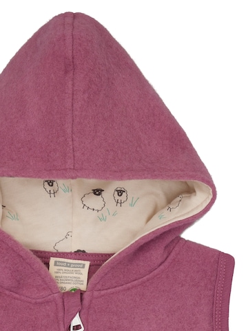 loud + proud Fleecejacke in Lila