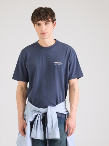 Abercrombie & Fitch Majica 'CITIES' | modra barva