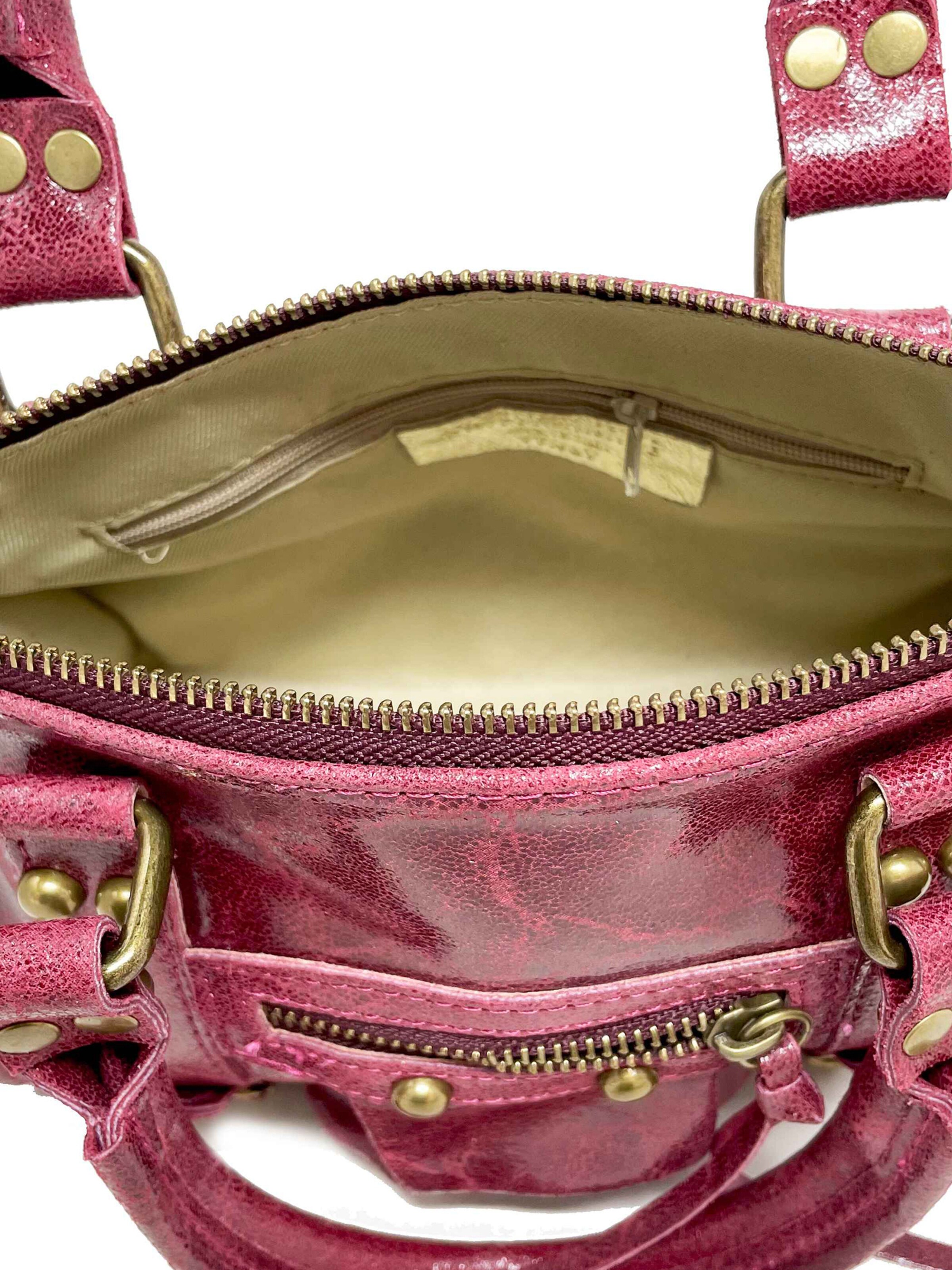 CHICCA BORSE Handtasche in Rot