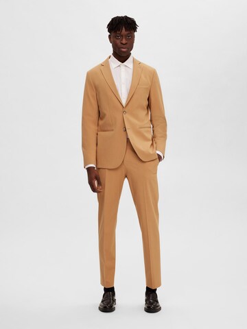 SELECTED HOMME Slim fit Blazer 'Liam' in Beige