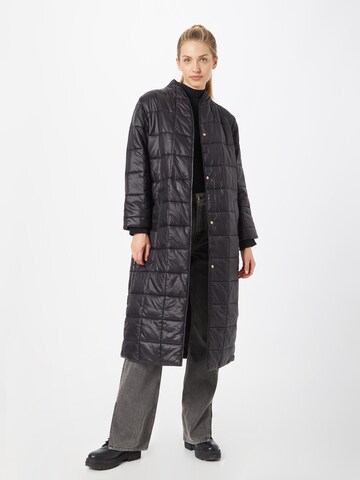 River Island Between-Seasons Coat in Black