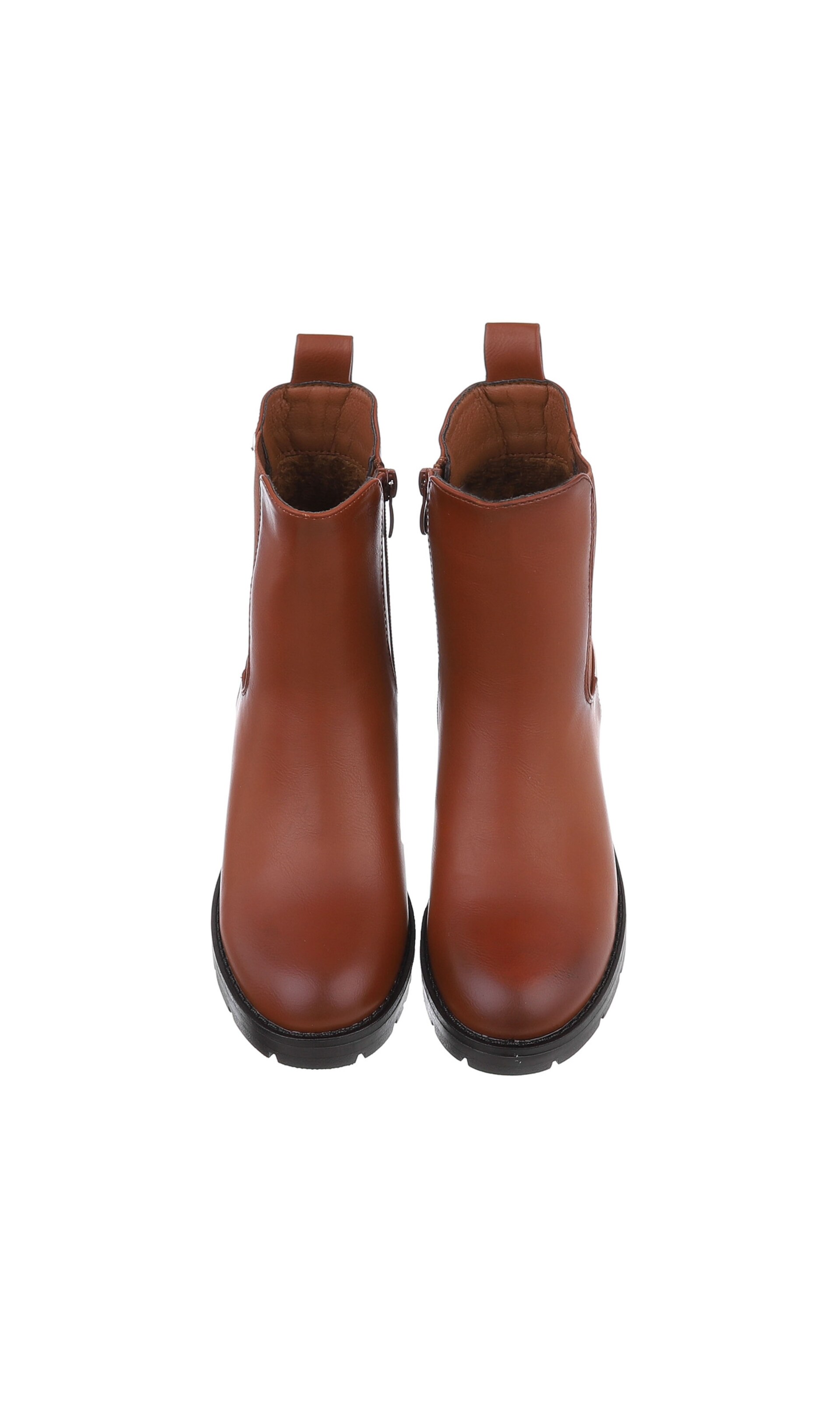 Ital-Design Stiefelette in Braun