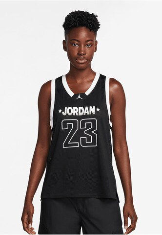 Jordan Top 'Jersey 23' in Black: front