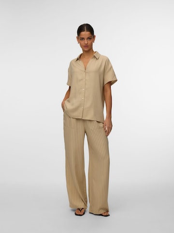 VERO MODA Bluse 'VMMelaney' i grøn