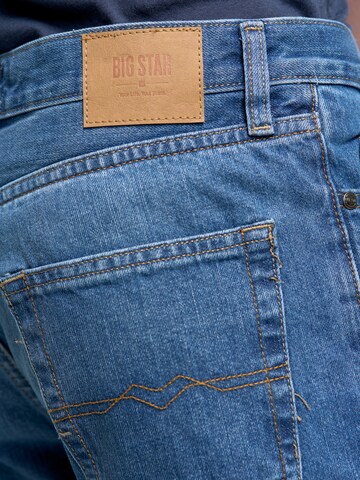 BIG STAR Regular Jeans 'Trent' in Blauw