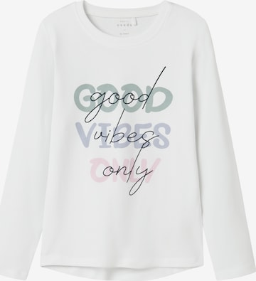 NAME IT Футболка 'NKFVIX' в Белый: спереди