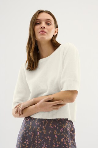 Pull-over KAREN BY SIMONSEN en blanc : devant