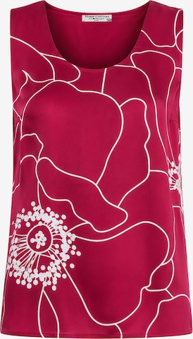 Haris Cotton - Top en rosa: frente