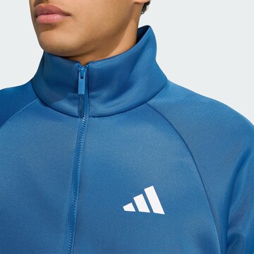 ADIDAS SPORTSWEAR Sports sweat jacket 'Stadium' in Blue