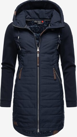 Manteau d’hiver 'Lucinda' Ragwear en bleu : devant