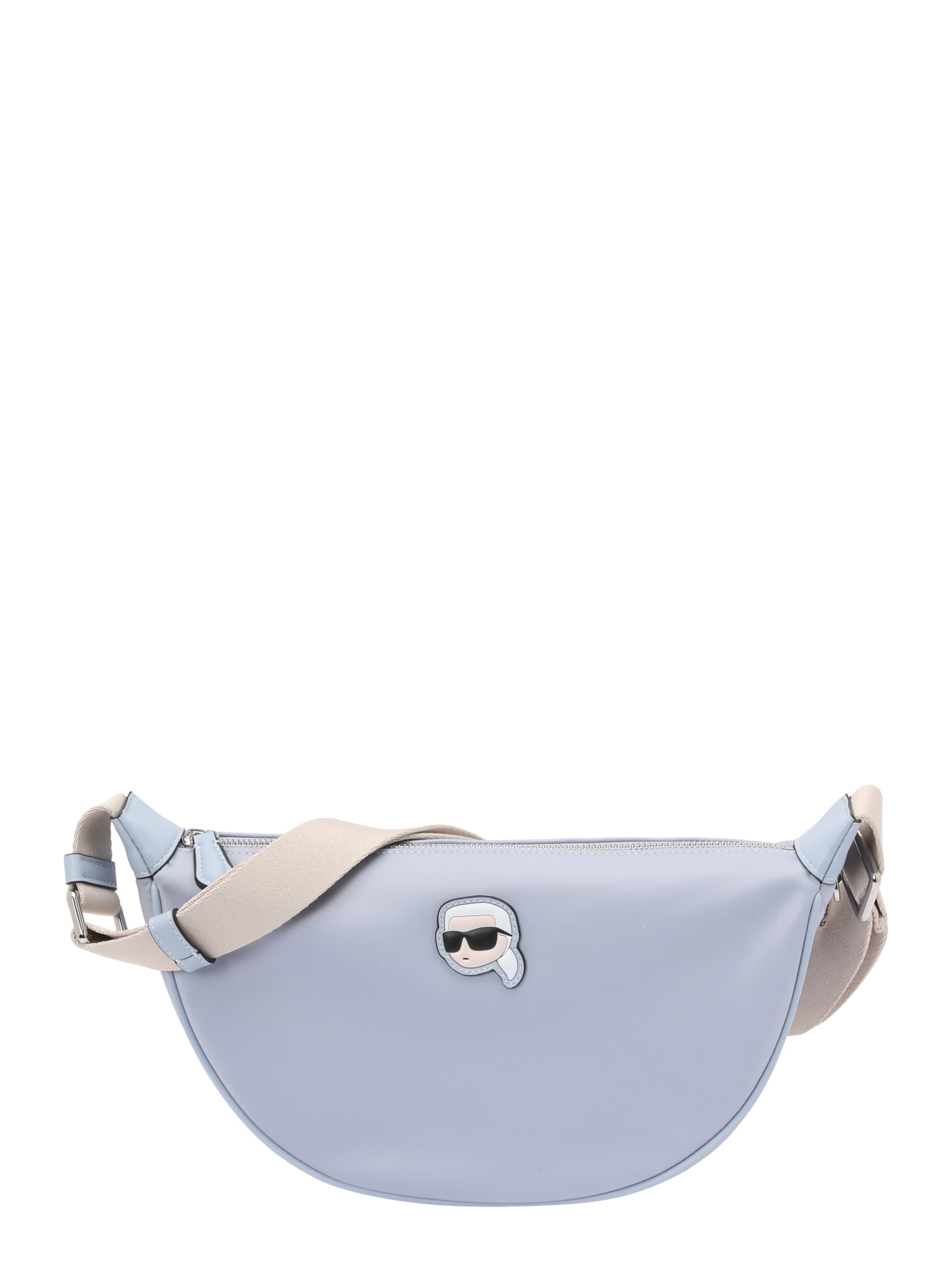 Karl Lagerfeld Crossbody Bag 'IKON' in Blue: front