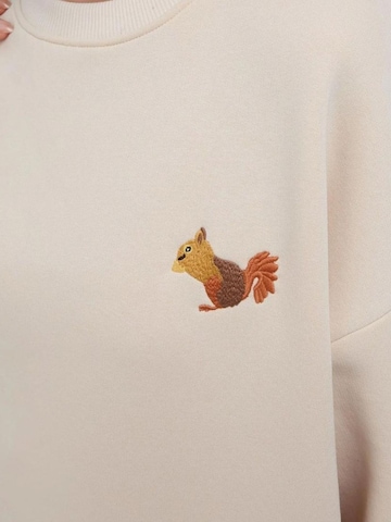 Sweat-shirt Hiccup en beige
